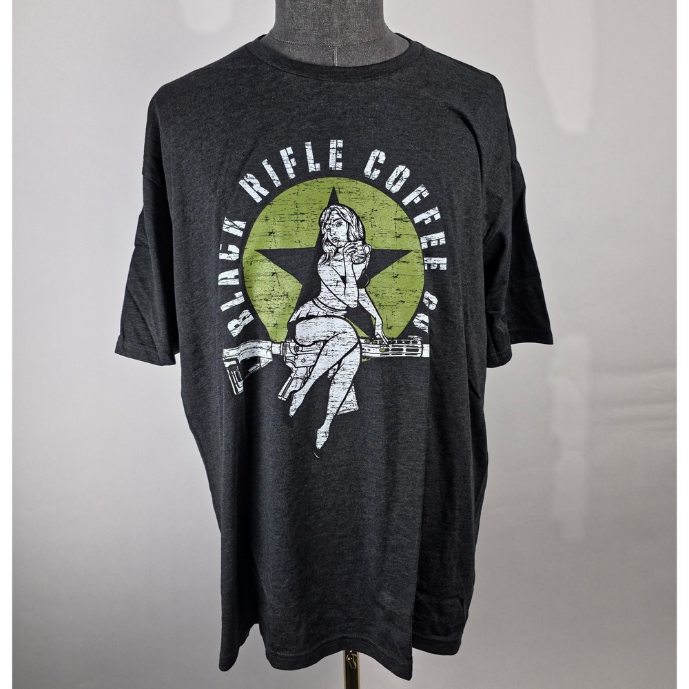 Black Rifle‎ Coffee Company T-Shirt XXXL  Bomber Graphic Adult Men's